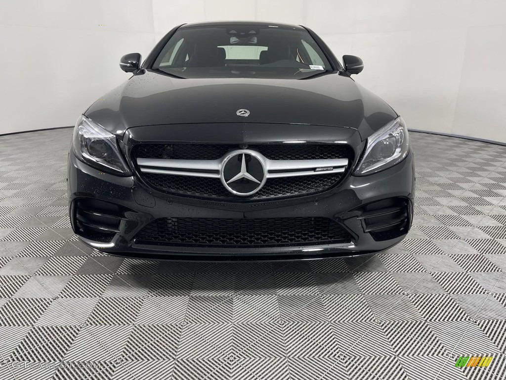 2022 C AMG 43 4Matic Coupe - Obsidian Black Metallic / Black photo #2