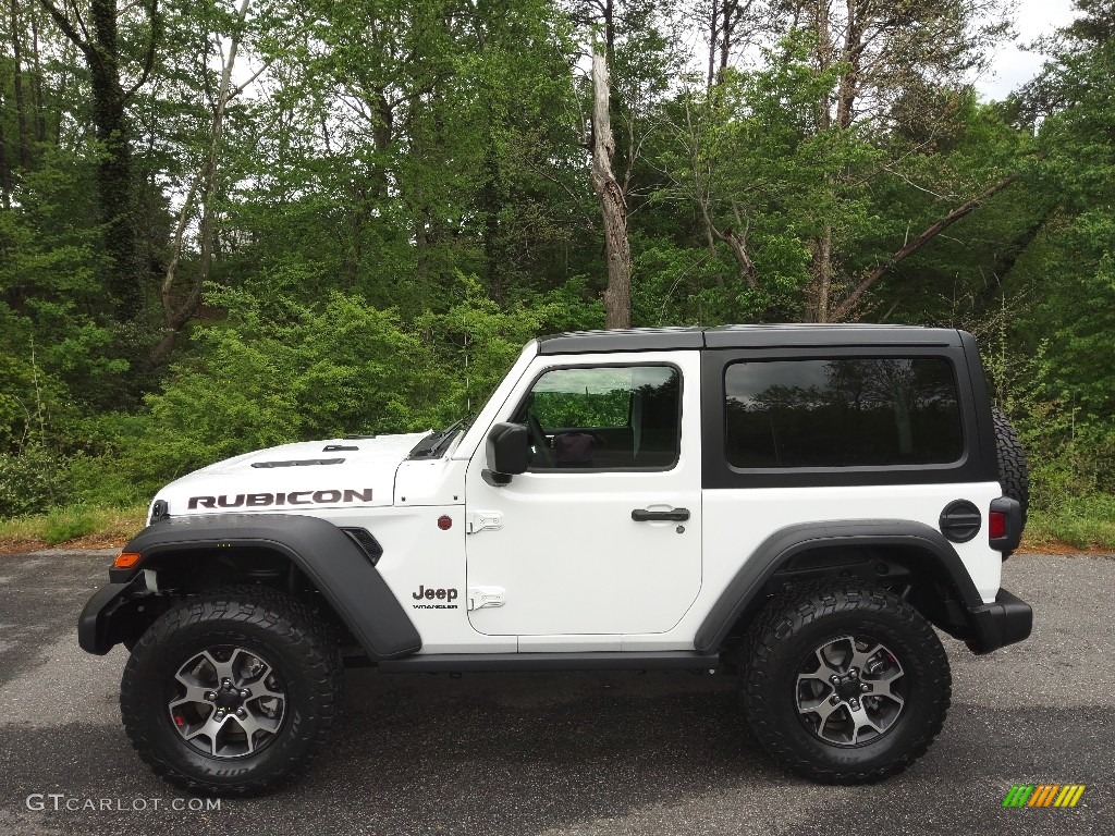 Bright White 2022 Jeep Wrangler Rubicon 4x4 Exterior Photo #144154891