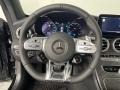 2022 Mercedes-Benz C Black Interior Steering Wheel Photo