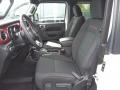 Black 2022 Jeep Wrangler Rubicon 4x4 Interior Color