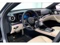 Macchiato Beige/Black Interior Photo for 2022 Mercedes-Benz E #144155170