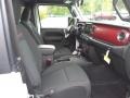 Black 2022 Jeep Wrangler Rubicon 4x4 Interior Color