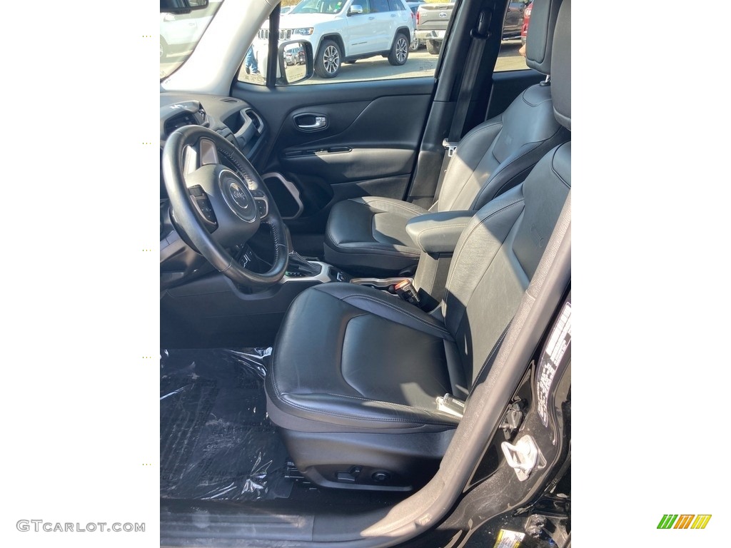 2017 Jeep Renegade Limited Front Seat Photo #144155446