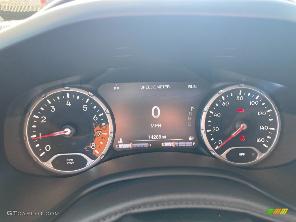 2017 Jeep Renegade Limited Gauges Photo #144155497