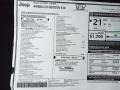  2022 Wrangler Rubicon 4x4 Window Sticker
