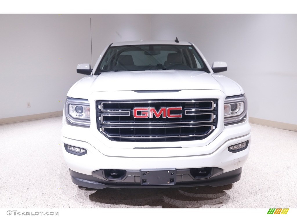 2019 Sierra 1500 Limited Elevation Double Cab 4WD - Summit White / Jet Black/Dark Ash photo #2