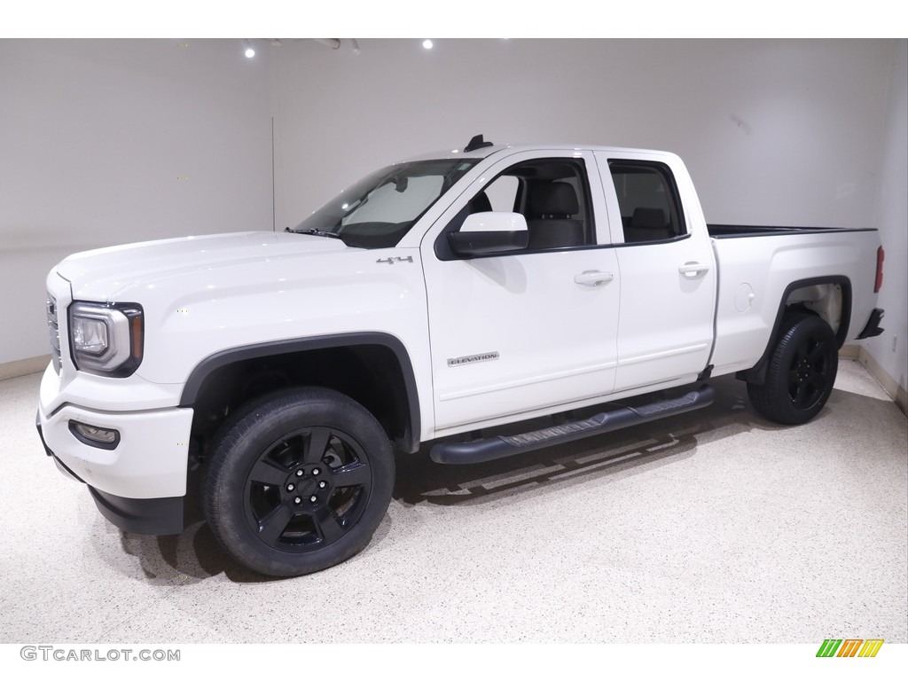 2019 Sierra 1500 Limited Elevation Double Cab 4WD - Summit White / Jet Black/Dark Ash photo #3