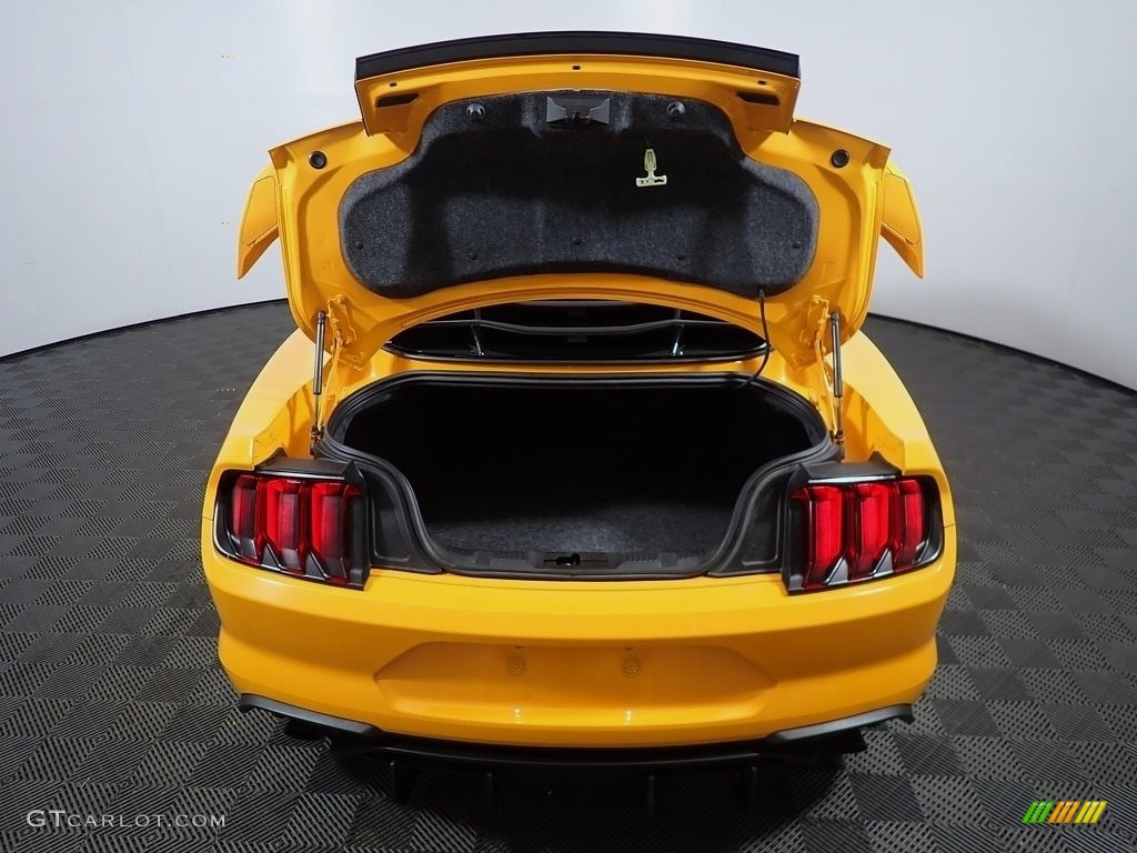 2019 Mustang EcoBoost Fastback - Orange Fury / Ebony photo #14