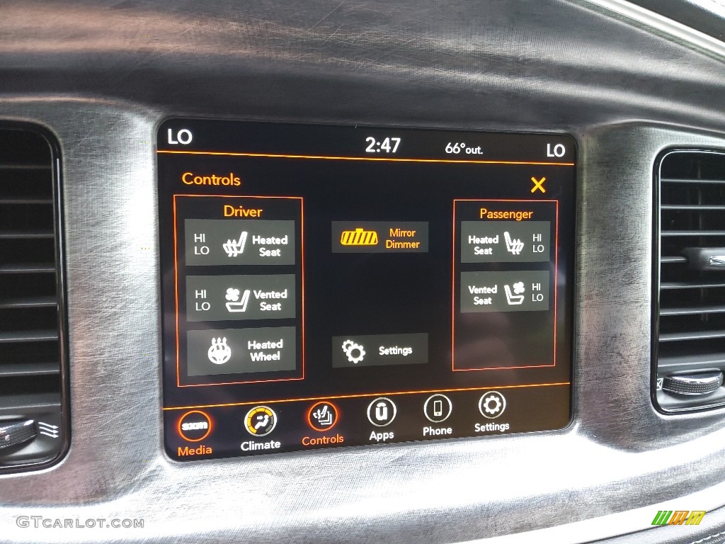2022 Dodge Charger R/T Daytona Controls Photo #144157129