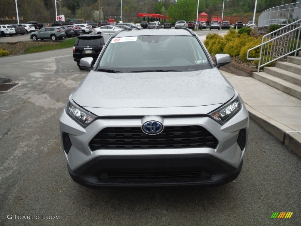 2019 RAV4 LE AWD Hybrid - Silver Sky Metallic / Black photo #11