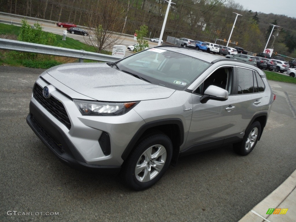2019 RAV4 LE AWD Hybrid - Silver Sky Metallic / Black photo #12