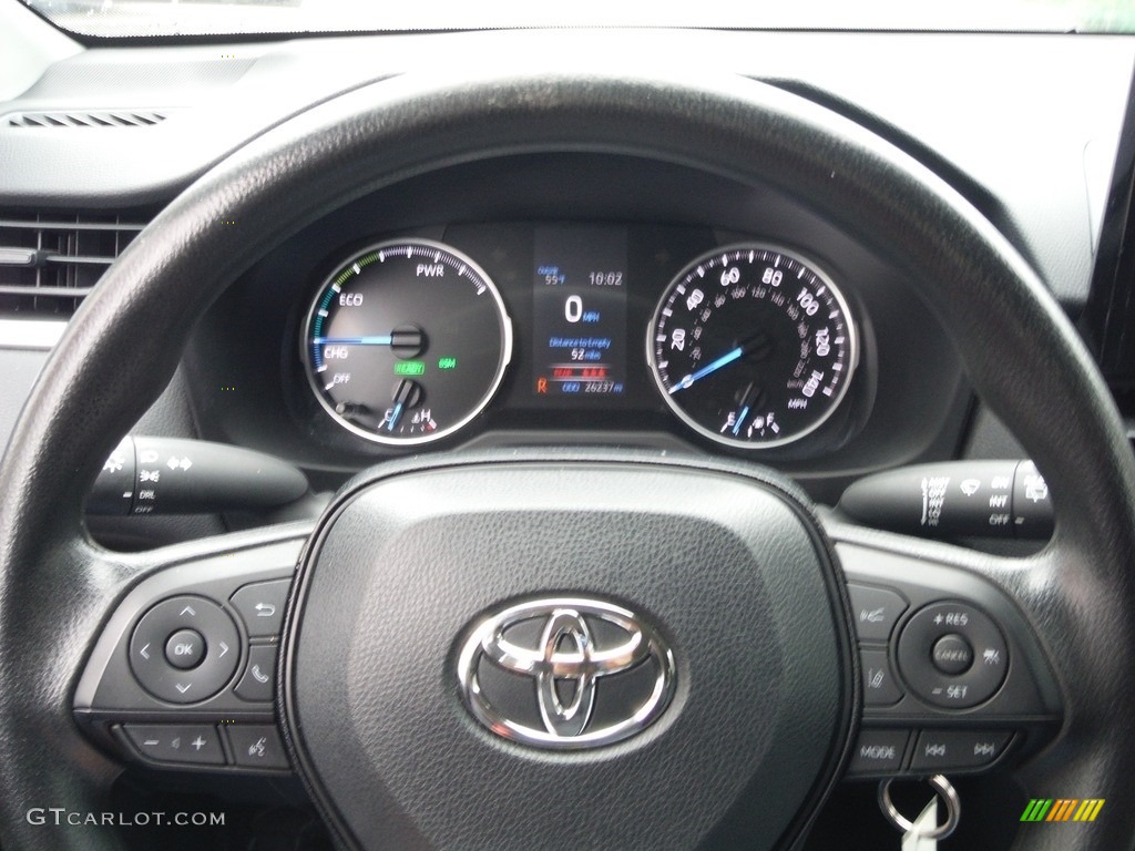 2019 RAV4 LE AWD Hybrid - Silver Sky Metallic / Black photo #26