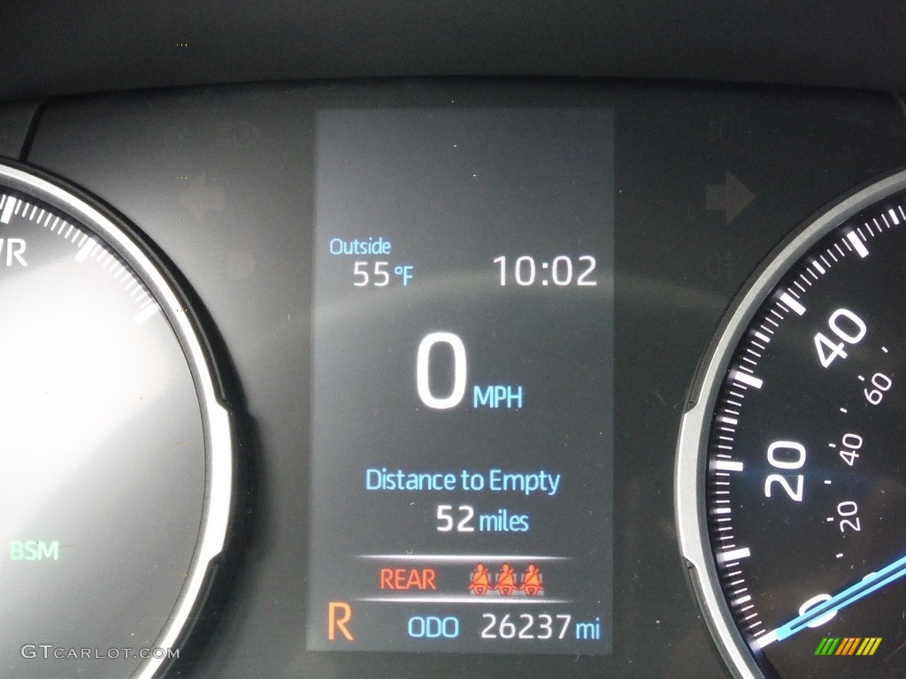 2019 RAV4 LE AWD Hybrid - Silver Sky Metallic / Black photo #37