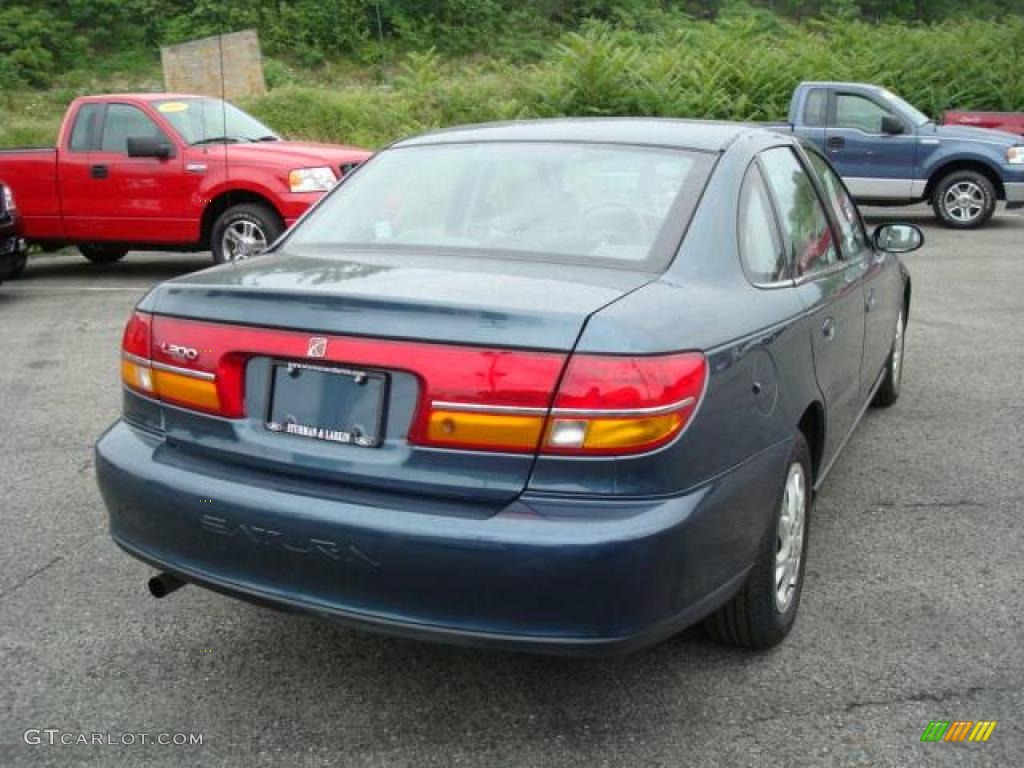 2002 L Series L200 Sedan - Medium Blue / Gray photo #3