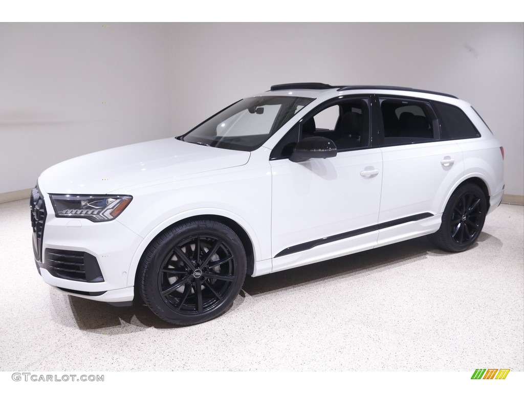 Carrara White 2020 Audi Q7 55 Prestige quattro Exterior Photo #144158542