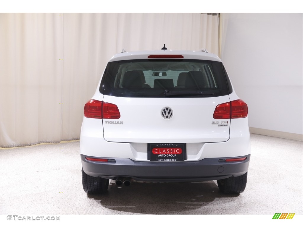 2014 Tiguan SE 4Motion - Candy White / Beige photo #18