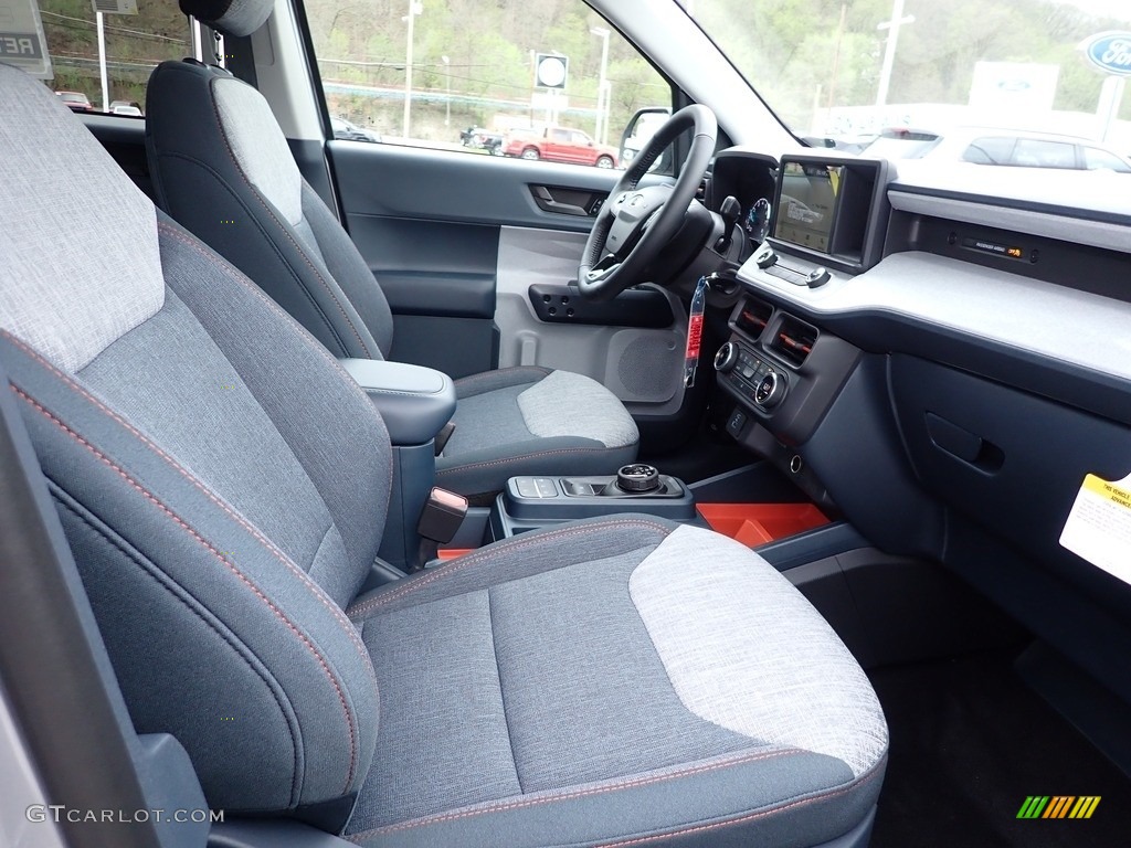 Black Onyx/Medium Dark Slate Interior 2022 Ford Maverick XLT AWD Photo #144159657
