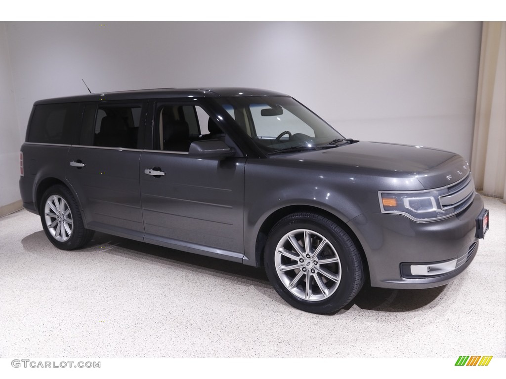 Magnetic Metallic 2015 Ford Flex Limited AWD Exterior Photo #144159660