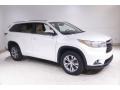 Blizzard Pearl White 2015 Toyota Highlander XLE