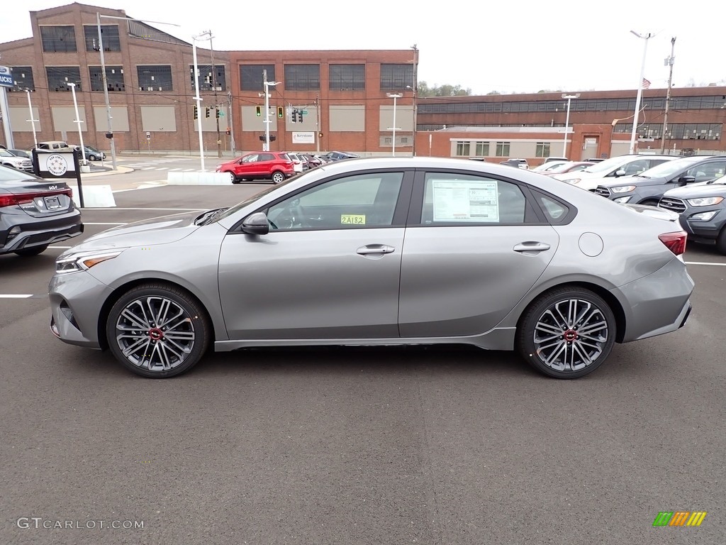 Steel Gray 2022 Kia Forte GT Exterior Photo #144160506