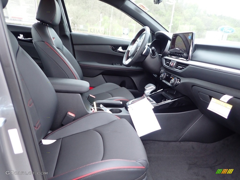 Black Interior 2022 Kia Forte GT Photo #144160653