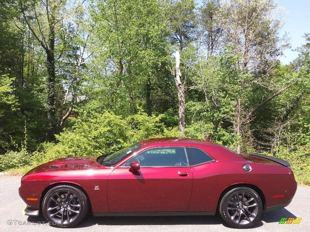 Octane Red Pearl 2022 Dodge Challenger R/T Scat Pack Exterior Photo #144161674