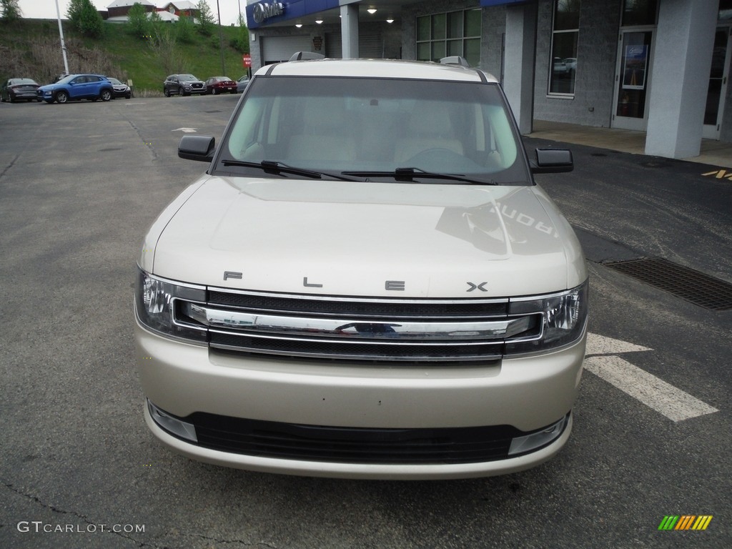 2018 Flex SEL AWD - White Gold / Charcoal Black photo #3