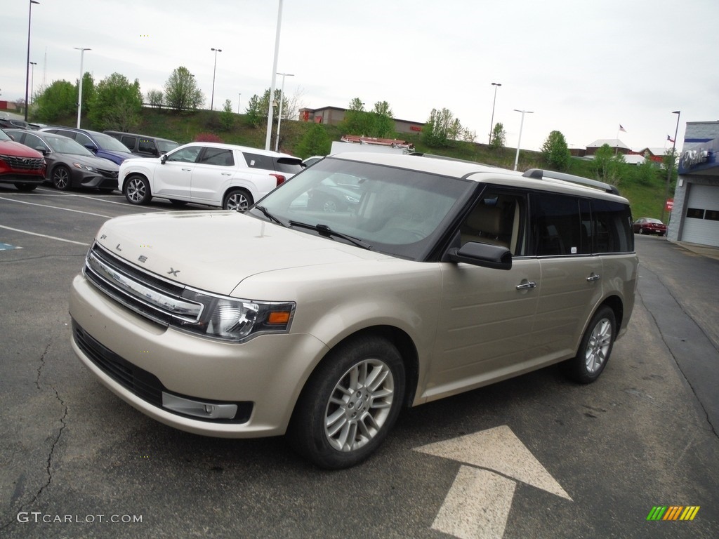 2018 Flex SEL AWD - White Gold / Charcoal Black photo #4