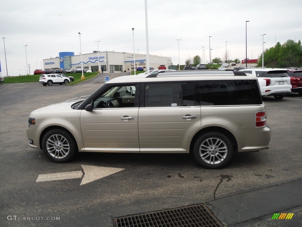 2018 Flex SEL AWD - White Gold / Charcoal Black photo #5