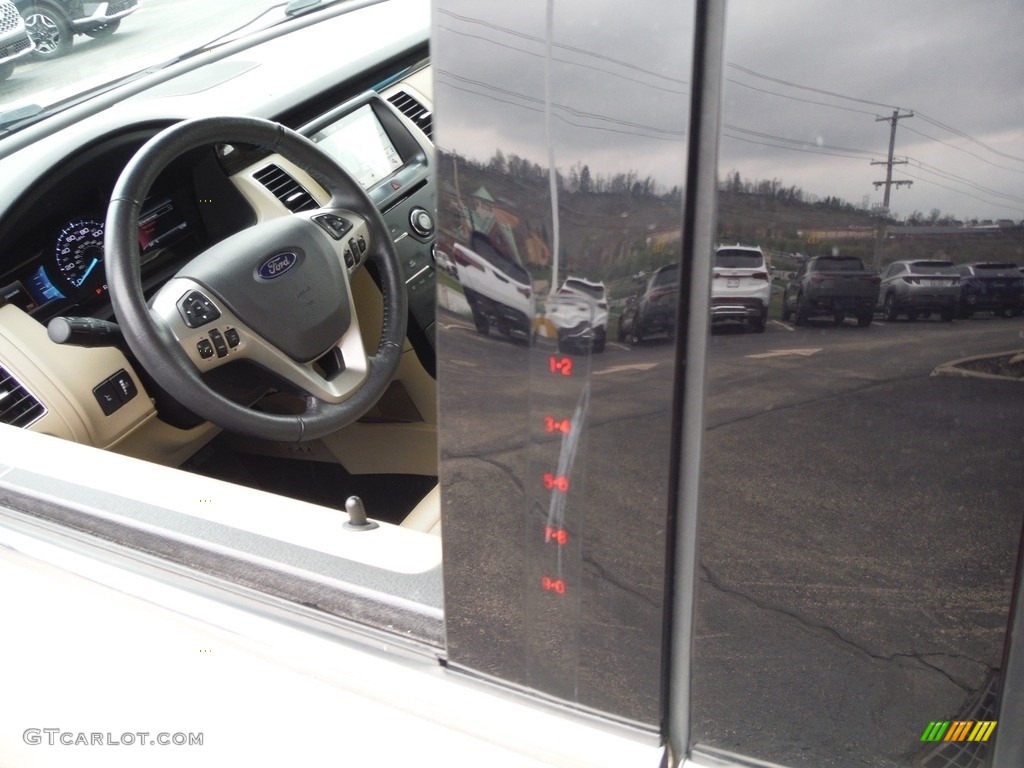 2018 Flex SEL AWD - White Gold / Charcoal Black photo #6