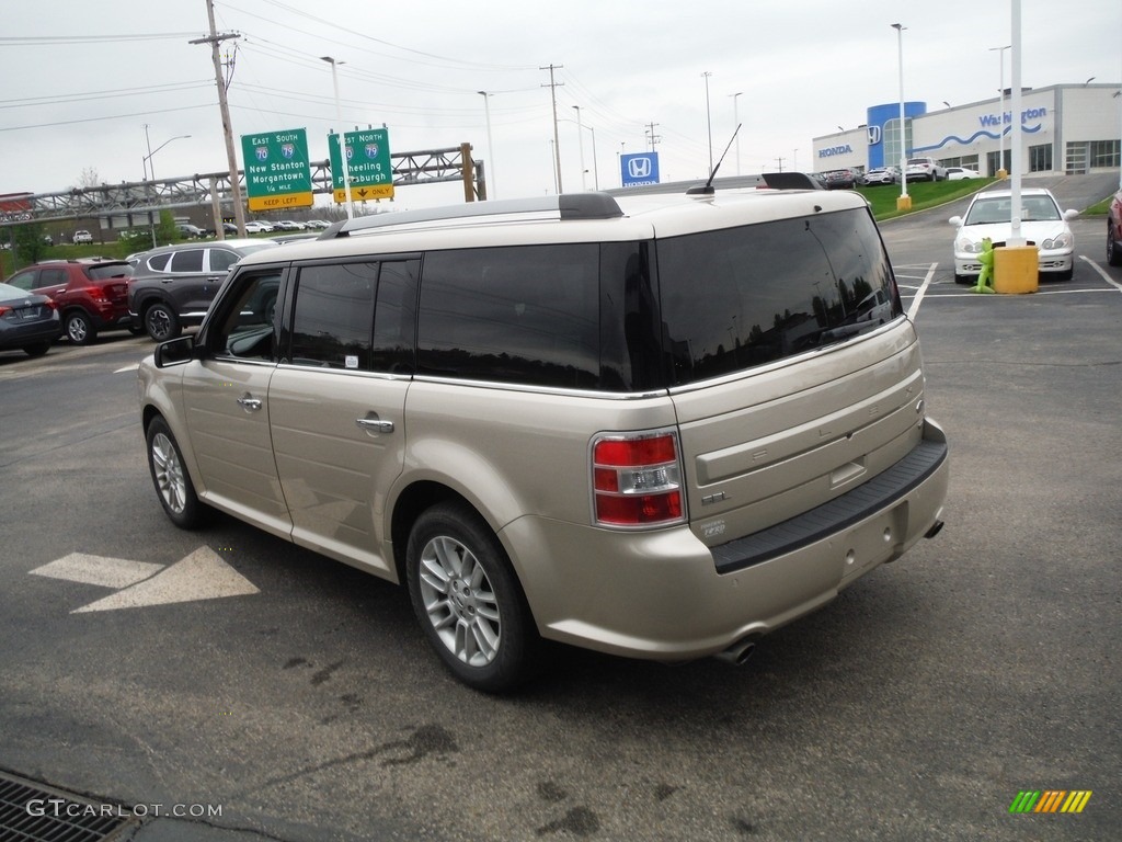 2018 Flex SEL AWD - White Gold / Charcoal Black photo #7