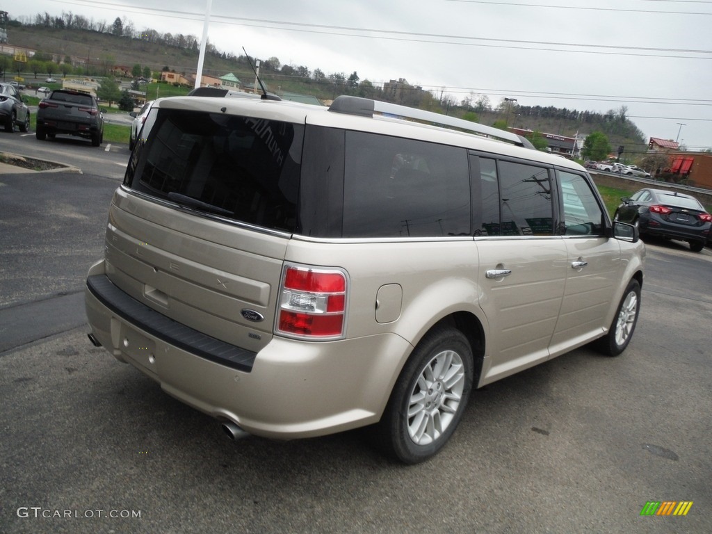 2018 Flex SEL AWD - White Gold / Charcoal Black photo #8