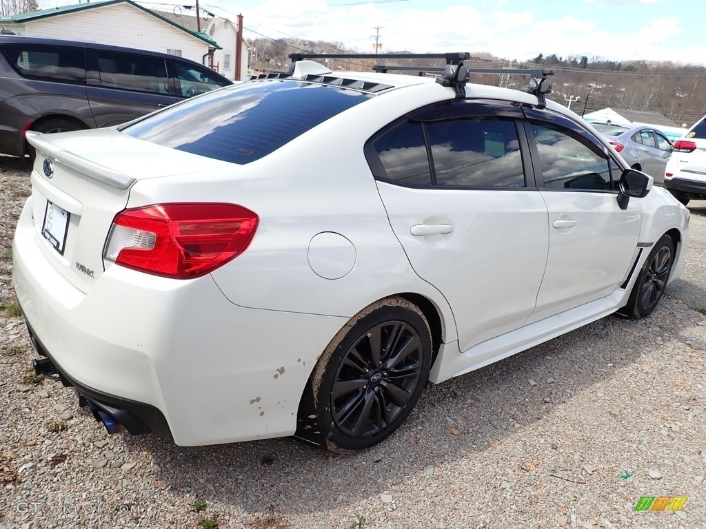 2016 WRX  - Crystal White Pearl / Carbon Black photo #3