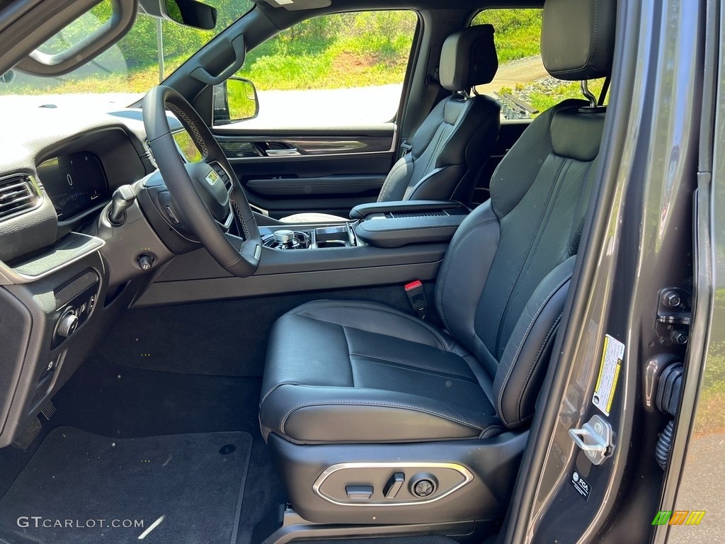 Global Black Interior 2022 Jeep Wagoneer Series I 4x4 Photo #144162859