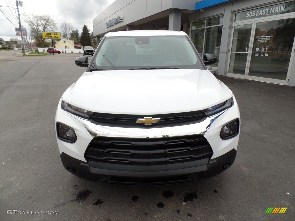 2022 TrailBlazer LS - Summit White / Jet Black/­Medium Ash Gray photo #3