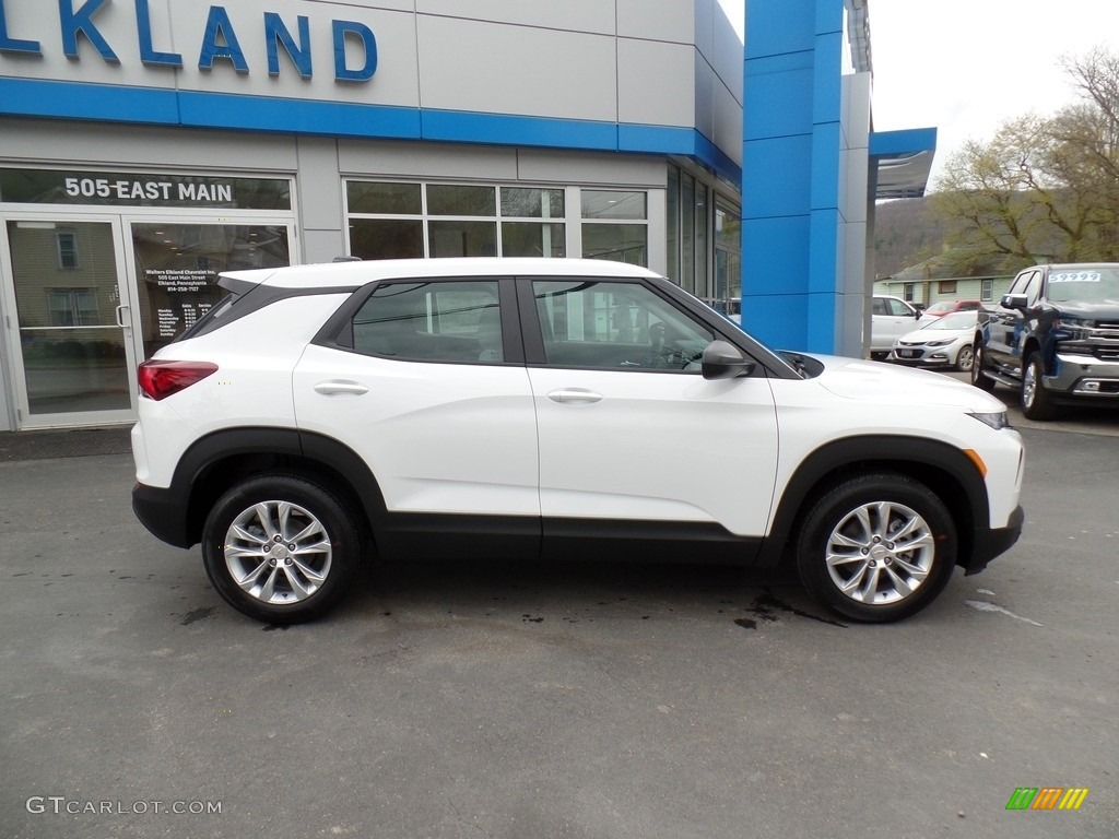 2022 TrailBlazer LS - Summit White / Jet Black/­Medium Ash Gray photo #5