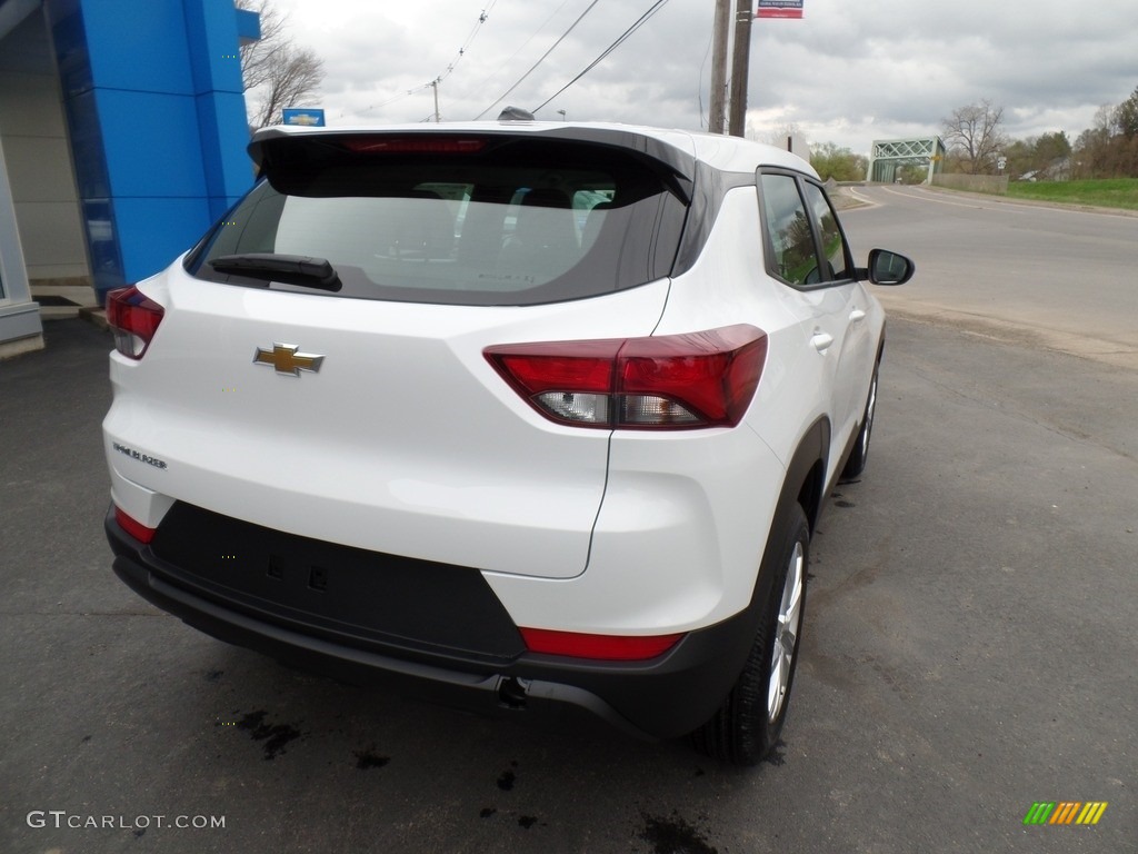 2022 TrailBlazer LS - Summit White / Jet Black/­Medium Ash Gray photo #7
