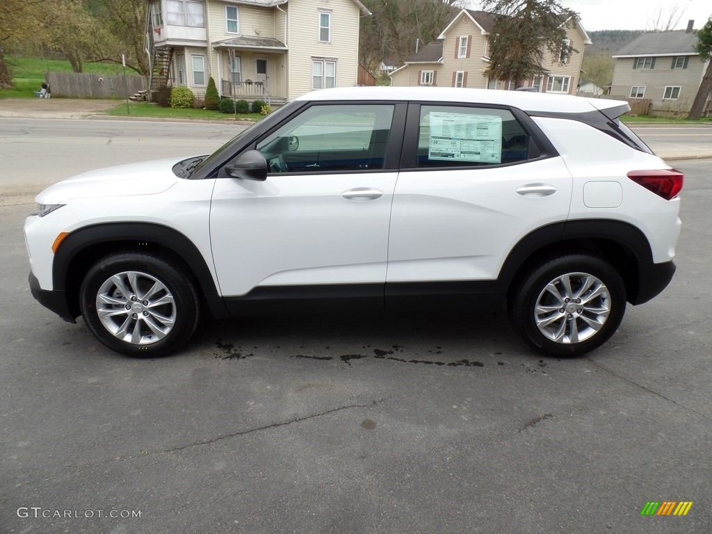 2022 TrailBlazer LS - Summit White / Jet Black/­Medium Ash Gray photo #10