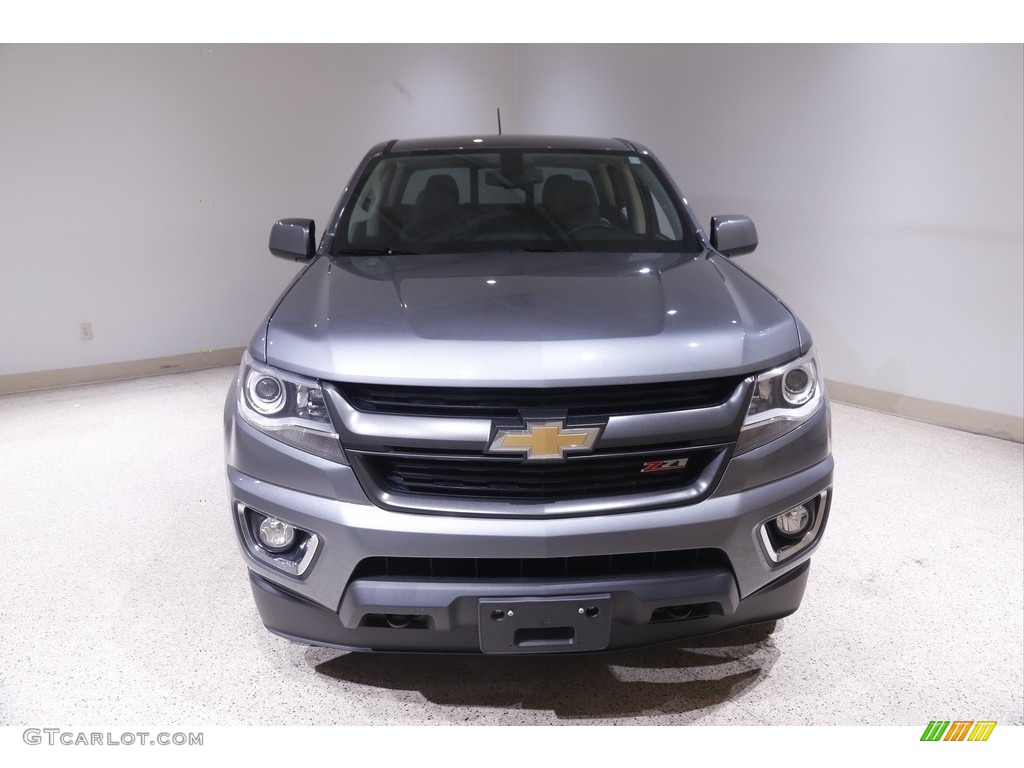 2018 Colorado Z71 Crew Cab 4x4 - Satin Steel Metallic / Jet Black photo #2