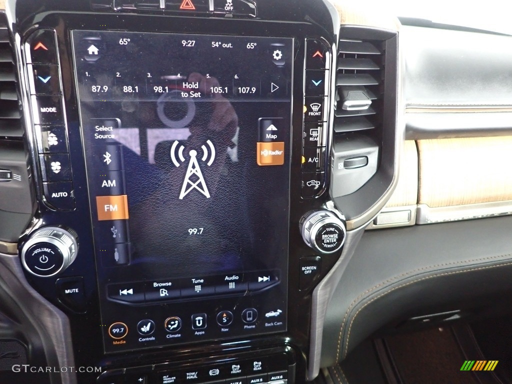 2019 3500 Laramie Longhorn Crew Cab 4x4 - Black / Black/Cattle Tan photo #2