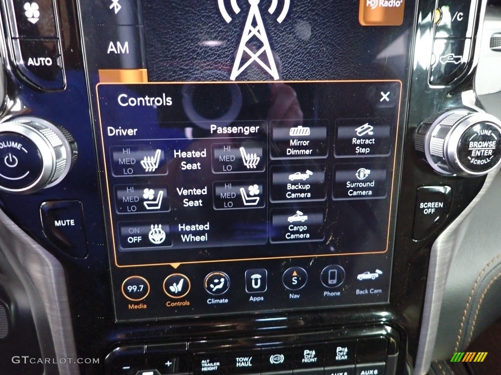 2019 3500 Laramie Longhorn Crew Cab 4x4 - Black / Black/Cattle Tan photo #3