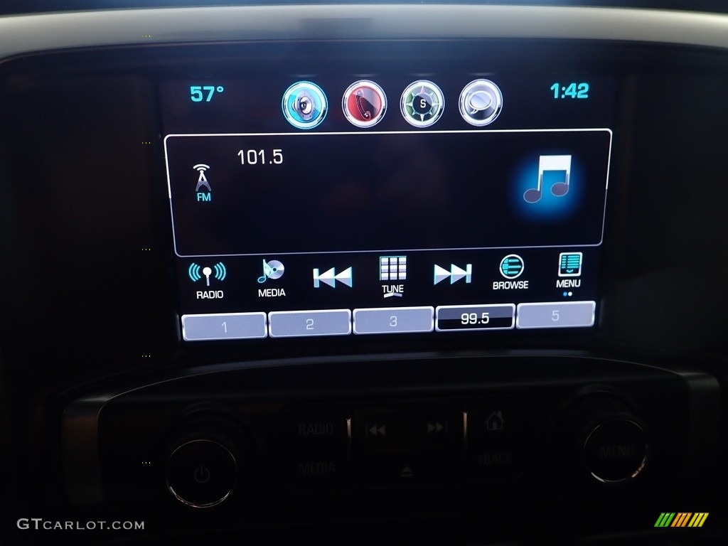 2016 Silverado 1500 LT Double Cab 4x4 - Autumn Bronze Metallic / Dark Ash/Jet Black photo #25