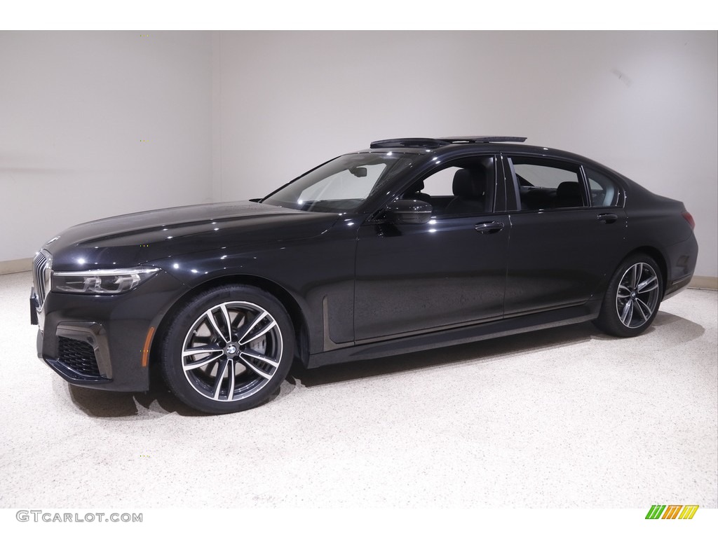 2020 7 Series 750i xDrive Sedan - Black Sapphire Metallic / Black photo #3