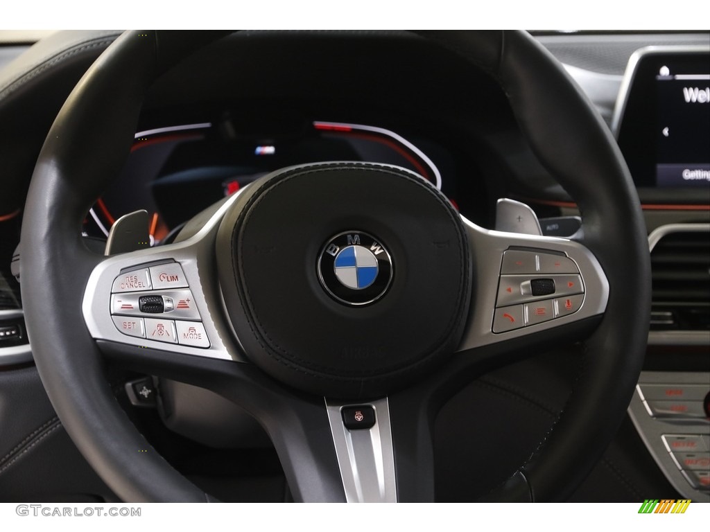 2020 7 Series 750i xDrive Sedan - Black Sapphire Metallic / Black photo #8