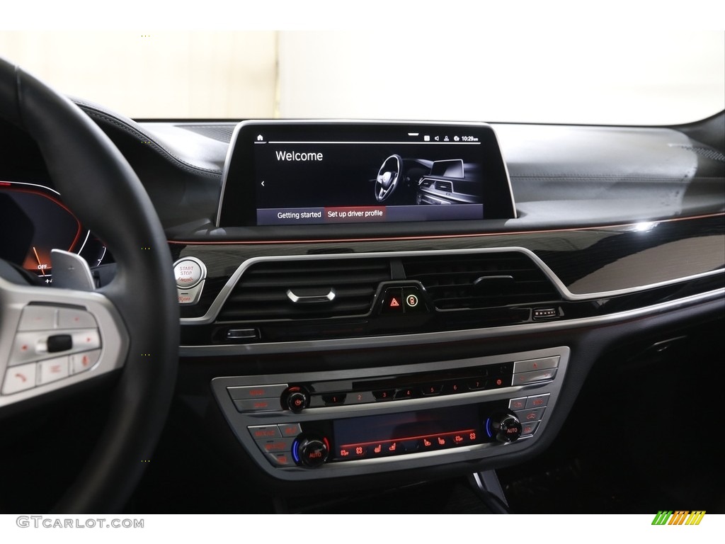 2020 7 Series 750i xDrive Sedan - Black Sapphire Metallic / Black photo #10