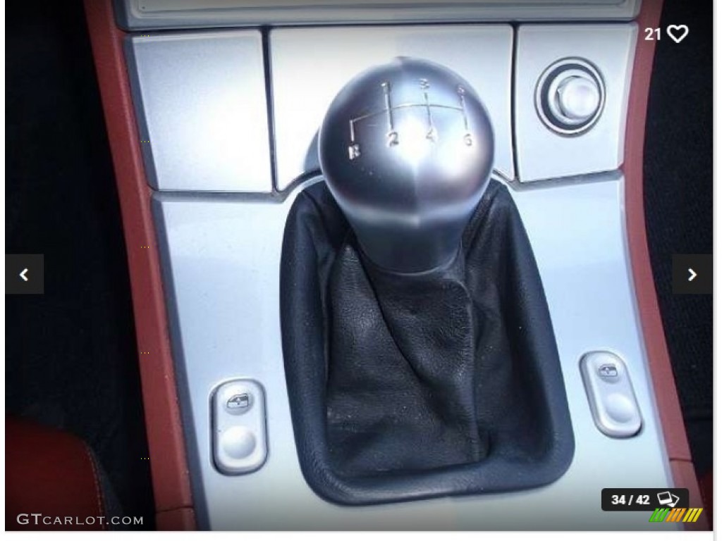 2004 Chrysler Crossfire Limited Coupe Transmission Photos