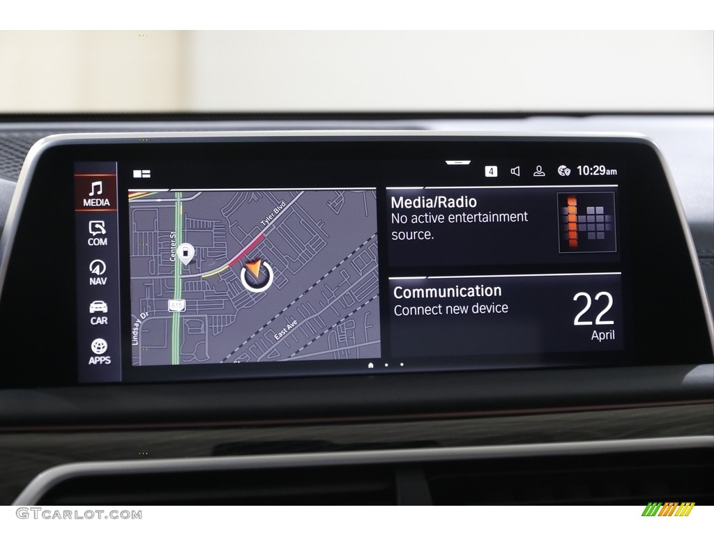 2020 7 Series 750i xDrive Sedan - Black Sapphire Metallic / Black photo #11