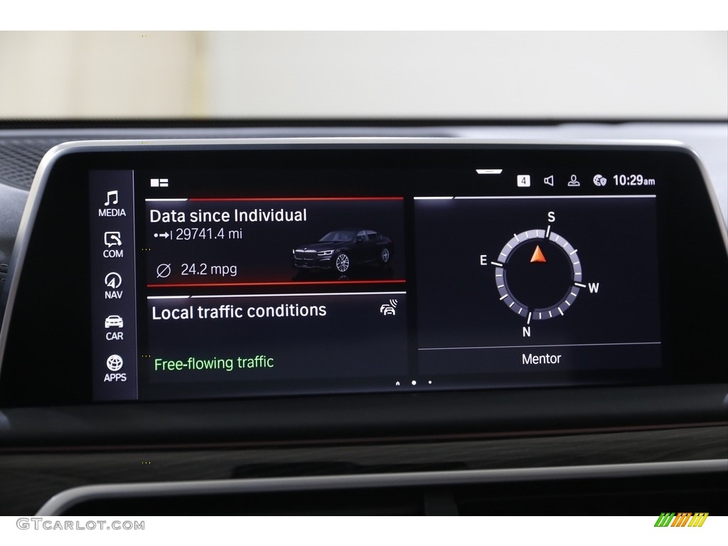 2020 7 Series 750i xDrive Sedan - Black Sapphire Metallic / Black photo #12