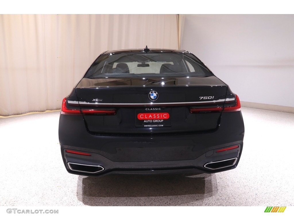 2020 7 Series 750i xDrive Sedan - Black Sapphire Metallic / Black photo #22