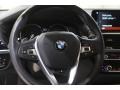 2018 BMW X3 Black Interior Steering Wheel Photo